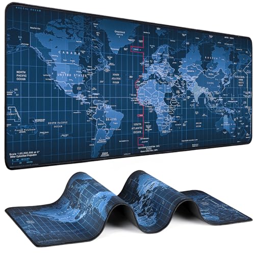 Mouse Pad Gaming - Desk Mat for Keyboard and Mouse - Large...