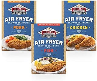 Louisiana Fish Fry, Air Fry Variety Pack, 5 oz (Pack of 6)