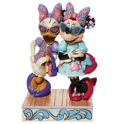 Enesco Jim Shore Disney Traditions Minnie Mouse And Daisy Duck Fashionistas Figurine, 5.75 Inch, Multicolor #TOP12