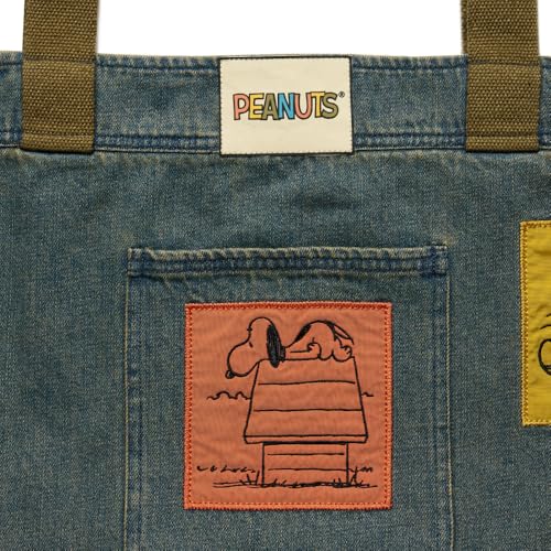 Bolso Tote para Mujer Samii Ryan con diseño Snoopy Denim miniatura 4