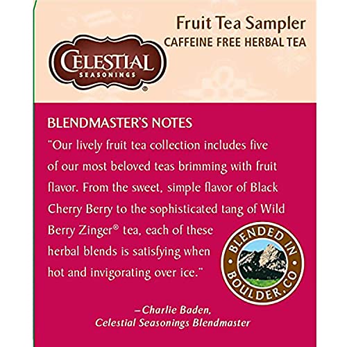 Celestial Seasonings 18BG フルーツハーブティ5種セット
