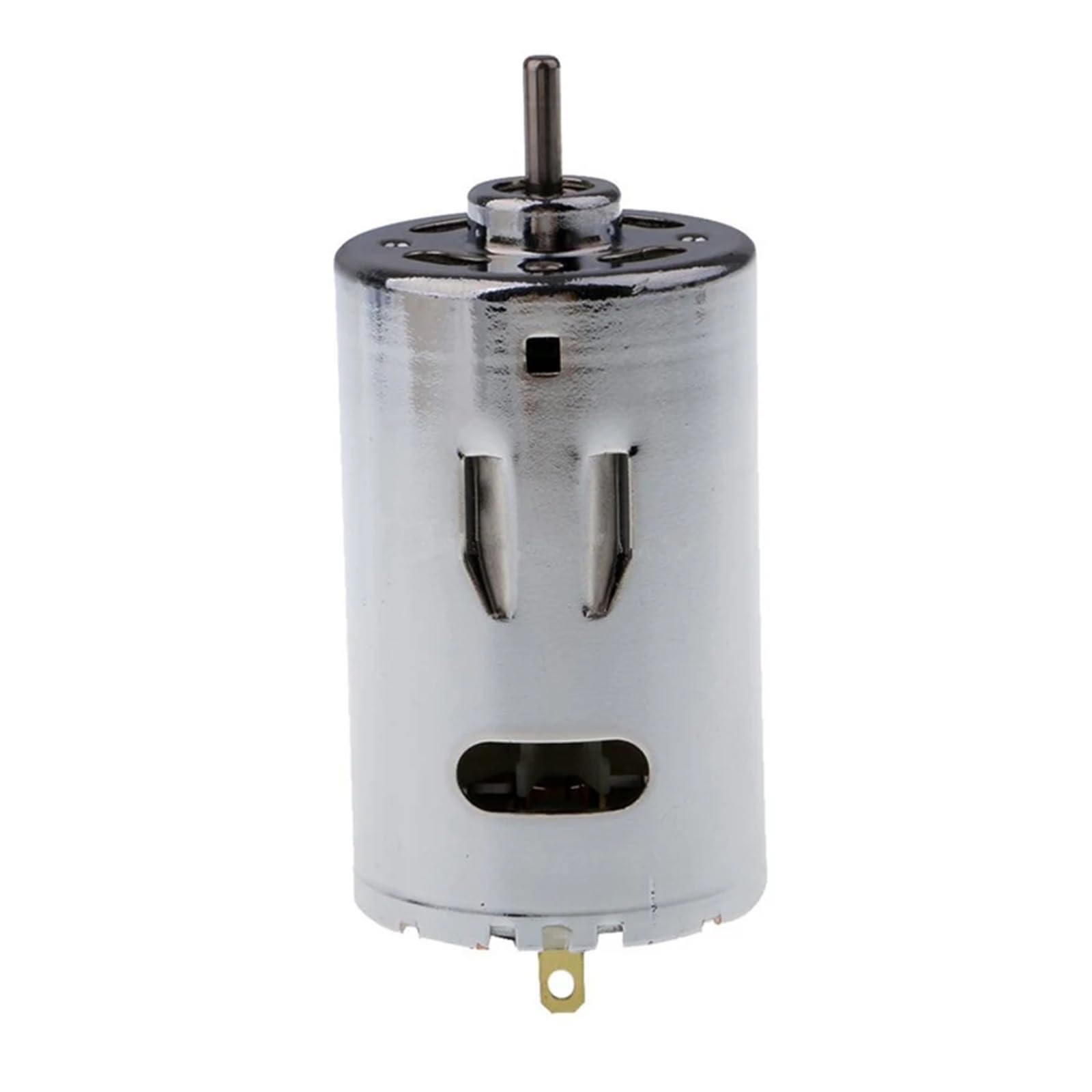 HJNAOKGWHQ 555 Powerful DC electronic starter, High Torque, 12-24V 12000rpm, Front and Rear Ball Bearings + Cooling Fan