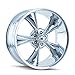 Ridler Style 695 Chrome Wheel (17 x 7. inches /5 x 120 mm, 0 mm Offset)