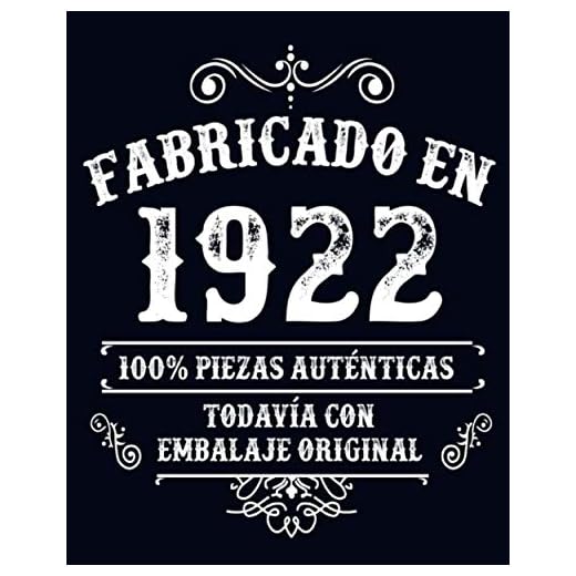 Fabricado en 1922 Todavia Con Embalaje Original: Feliz cumpleaños niña de 99 años escribiendo un diario | Cuaderno en blanco con 120 páginas / 8x10 pulgadas