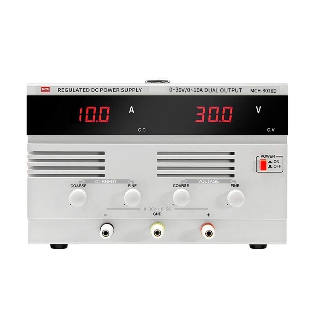 Fuente de alimentación lineal regulada por CC Mantenimiento prueba envejecimiento ajustable 30V 10A 3010D,Alta Precisión | 220V