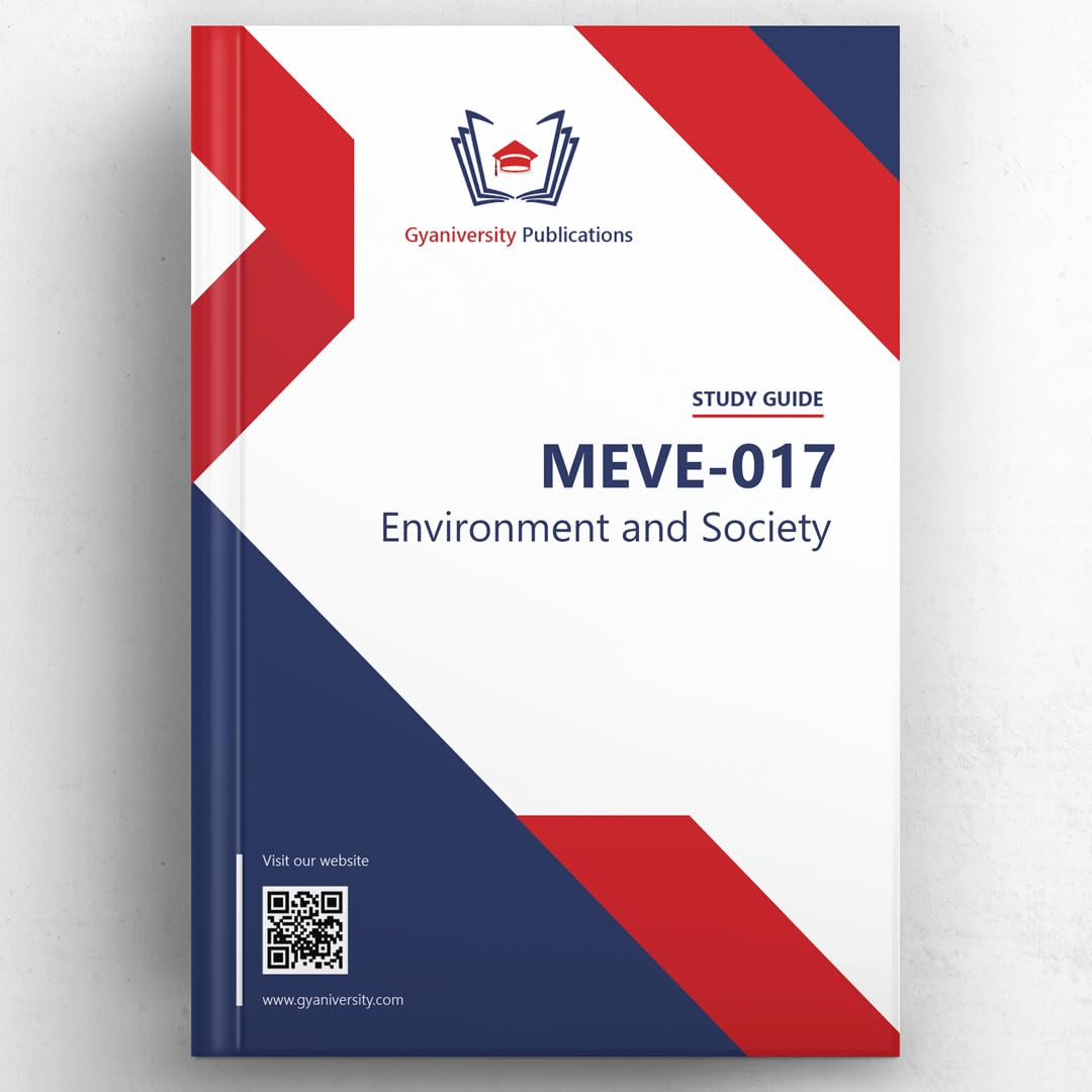 MEVE-017: Environment and Society (IGNOU Study Guide Book)