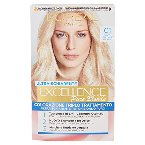 Haarfärbemittel Excellence Creme N 01 Ultra Light Natürliche Blond