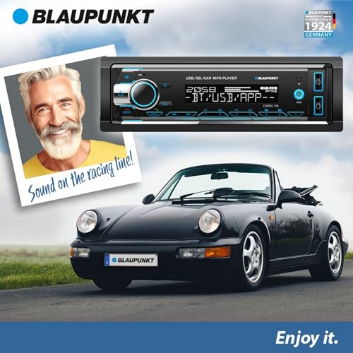 Blaupunkt Carmel 140 radio coche Bluetooth 2 USB miniatura 5
