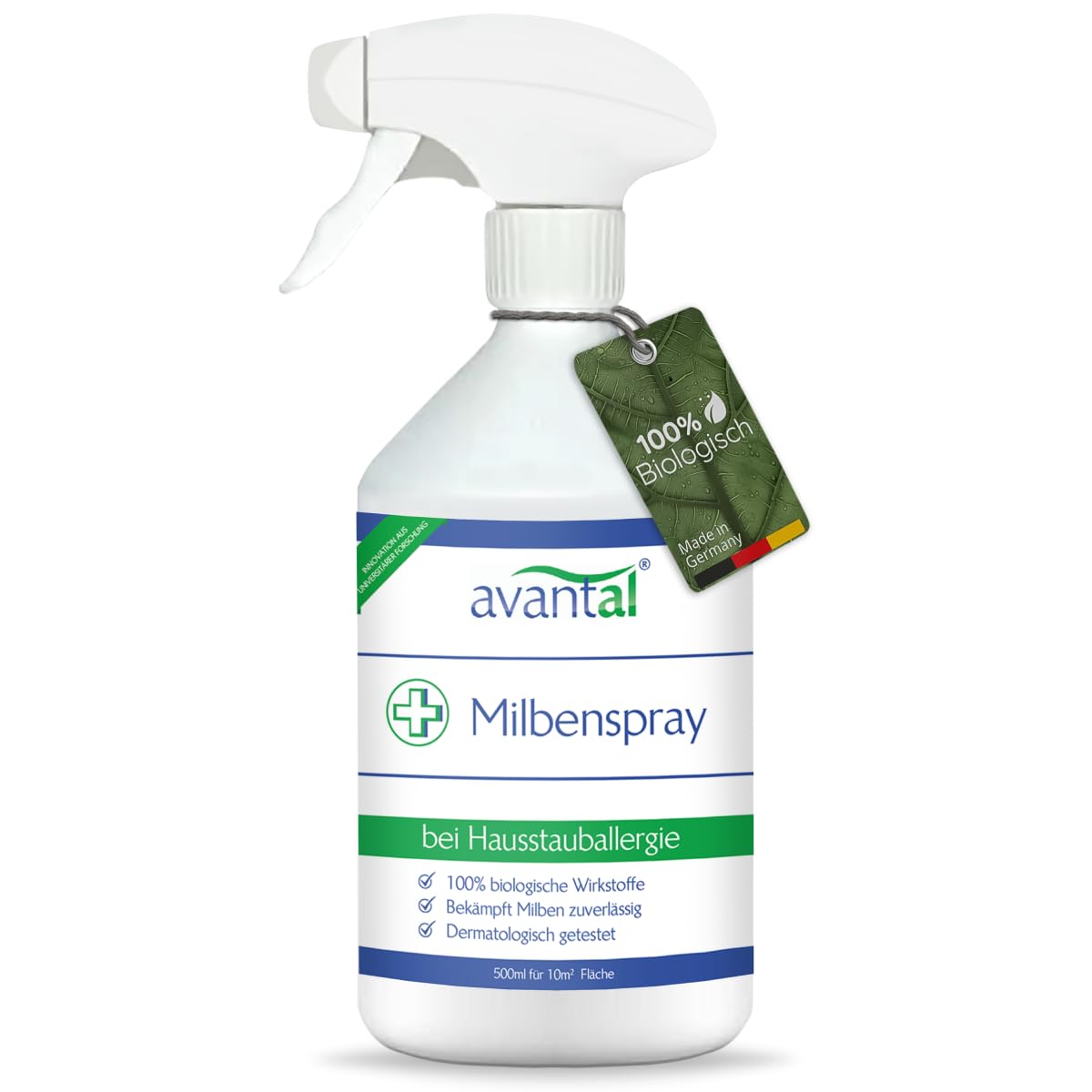 Milbenspray für Matratzen 500ml – geruchloses Anti Milben Spray für Allergiker – langfristig und effektiv Hausstaubmilben bekämpfen (2)