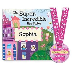 Super Incredible Big Sister to Twins – Personalized Children’s Story – I See Me! (Hardcover)