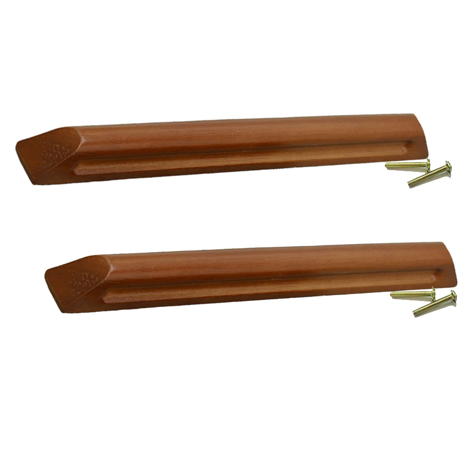 Poignées de Tiroir en Bois 224mm avec vis incluses pour une rénovation robuste et durable
