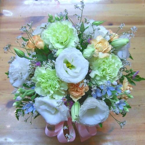 Amazon 花想久里 はなおくり ホワイト 系 パステルカラー の アレンジ 生花 フラワーギフト お彼岸 御供え ご命日 に トルコキキョウ など 白い花 がメイン ホワイト系 白系 カーネーション など パステル系 で 清楚 ペットの御供 にも人気上昇中 フラワー Amazon 花想久里 はなおくり ホワイト 系 パステルカラー の アレンジ 生花 フラワーギフト お彼岸 御供え ご命日 に トルコキキョウ など 白い花 がメイン ホワイト系 白系 カーネーション など パステル系 で 清楚 ペットの御供 にも人気上昇中 フラワー