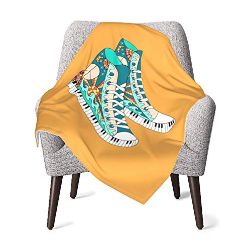 Baby Blanket,Colorful Hippy Ornamental Unisex Baby Plush Receiving Blankets 30x40in for Boys and Girls Valentines Day