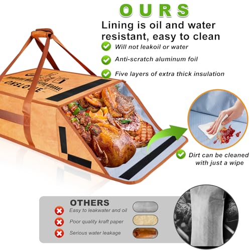 Manta aislante para reposar carnes BBQ miniatura 4