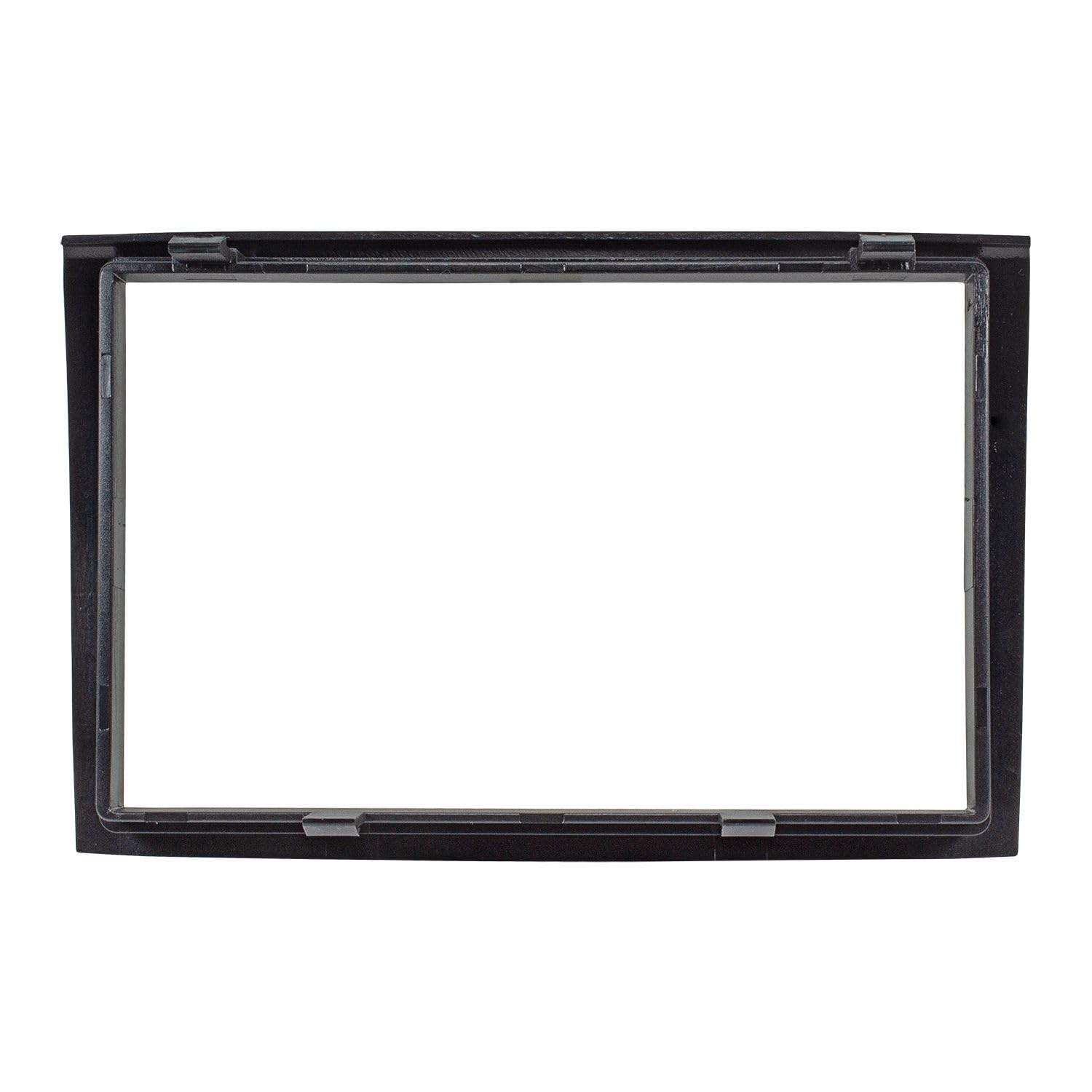 tomzz Audio 2414-048 Cornice Radio Doppio DIN Compatibile con Fiat Ducato Peugeot Boxer Citroen Relè Ponticello Fzg. con predisposizione radio Nero