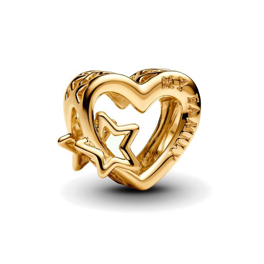 Image of Mom Family Charms Bead for Bracelets and Necklaces Jewelry Charm for Women Valentine Mother's Day