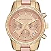Michael Kors Watch for Women, Bryant Chronograph Gold/Pink Stainless Steel Women's Watch