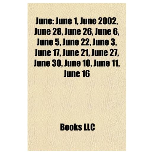 June: June 1, June 2002, June 28, June 26, June 6, June 5, June 22, June 3, June 17, June 21, June 27, June 30, June 10, June 11, June 16, June 18, ... 8, June 19, June 25, June 15, June 23, June 9