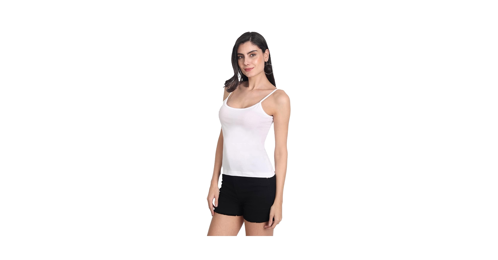 AKIDO Women's Camisole Tank Top-Breathable Cotton Stretch AKIDO Women's Camisole Tank Top-Breathable Cotton Stretch