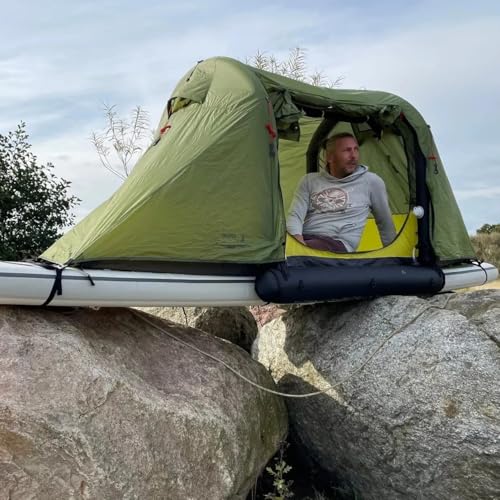 Carpa Inflable para Techo de Auto para Camping Fácil Montaje miniatura 2