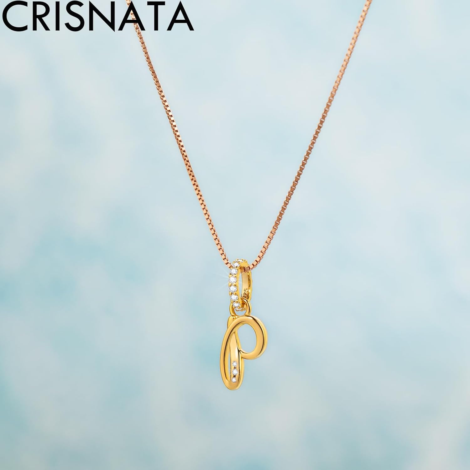 Complete Initial A-Z 26 Letter Dangle Charms, 18k Yellow Gold 925 Sterling Silver Dangling CZ Stone Alphabet Beads, fits European Bracelet Necklace, Gift for Mother/Dad/Daughter/Son/Sister/Birthday - Image 5