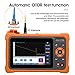 D YEDEMC Mini-Pro SM OTDR 1310/1550nm 26/24dB 4.3 inches Touch Screen Test Rang 5m-100Km Optical Network Tester Built in OPM/OLS / RJ45 / VFL UPC Connector with FC/UPC-FC/APC-SX (YD-4000-Adapter)