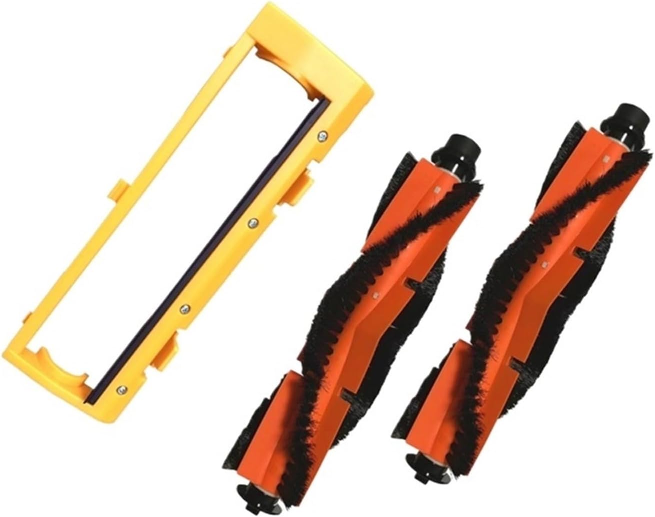 Spare Main Brush, Main Brush Cover, Compatible for ABIR X5 X6 X8, Robot Vacuum Cleaner Parts Replacements(Set 03)