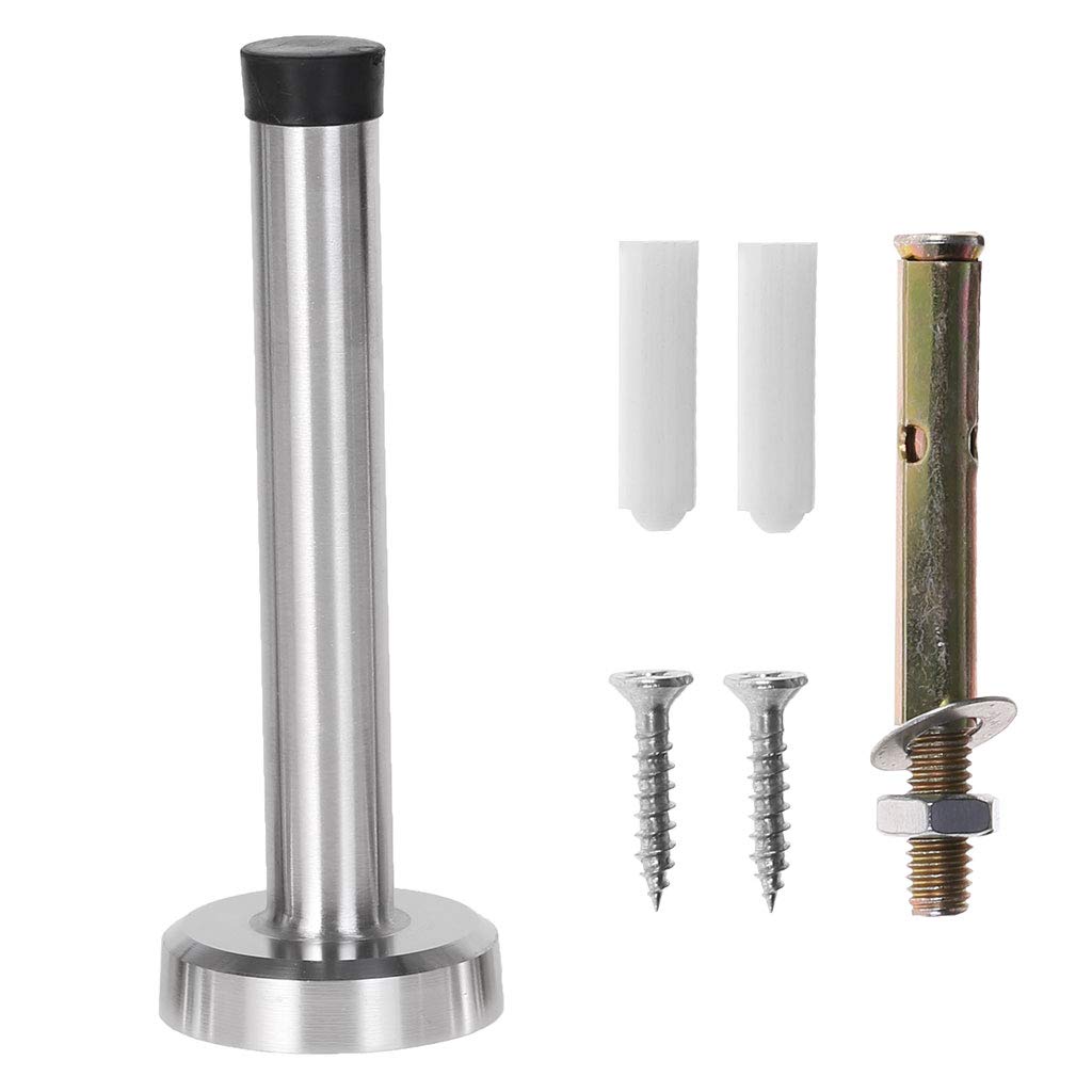 Door Stop Stopper Bumper Wall Mounted Protector Sound Dampening Stainless Steel Sound Dampening Car Mat