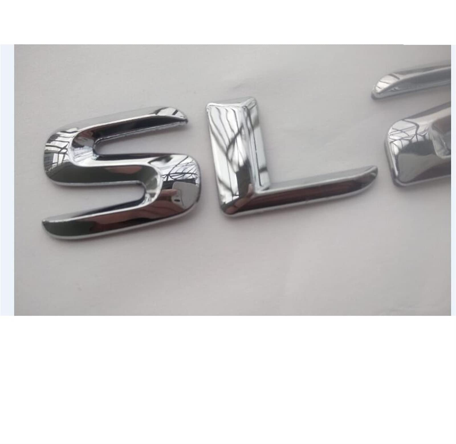 Mercedes C180 Heckemblem Chrom – Silbernes Abzeichen/Logo Für Kofferraum, Selbstklebend
