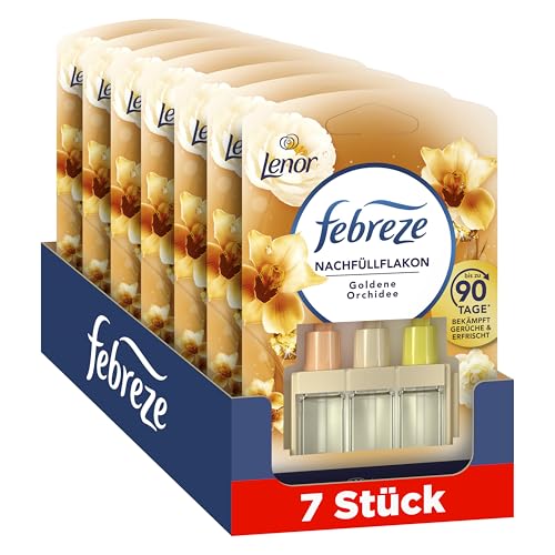 Febreze 3Volution Duftstecker 7xNachfĂĽller, Goldene Orchidee Raumduft