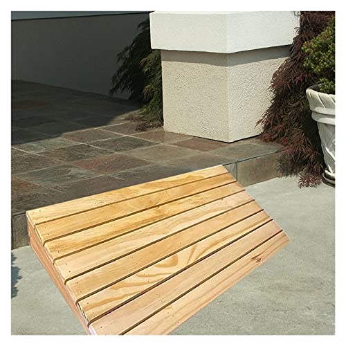 Rampe de seuil en bois pour portes et fauteuils roulants