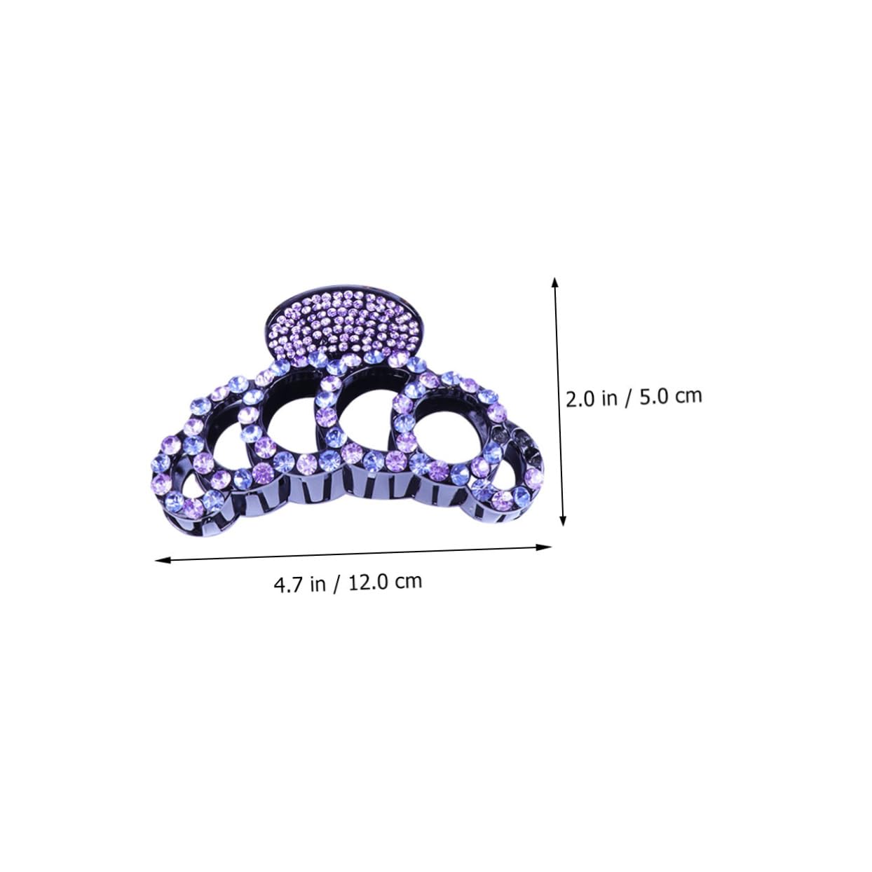 MAGICLULU 6 Stk modischer Pferdeschwanz-Clip hair accessories for haarspange für sehr dickes haar Halteklammern für Haare Hochzeitshaarspangen für Bräute Haarklammer Haarnadeln Mädchen