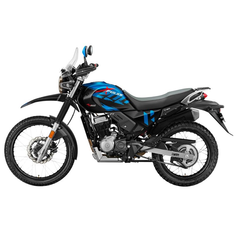 Image of Hero MotoCorp XPULSE 200 4V (OBD2B) Motorcycles /Bike Blue Met Black Booking for Ex-Showroom Price