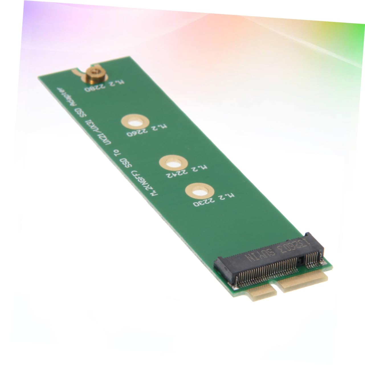 Housoutil M.2 to Pcie Ssd Adapter Card Ssd Cloner 22x42mm 60mm 80mm Ux31 Ux21 Converter for Laptop