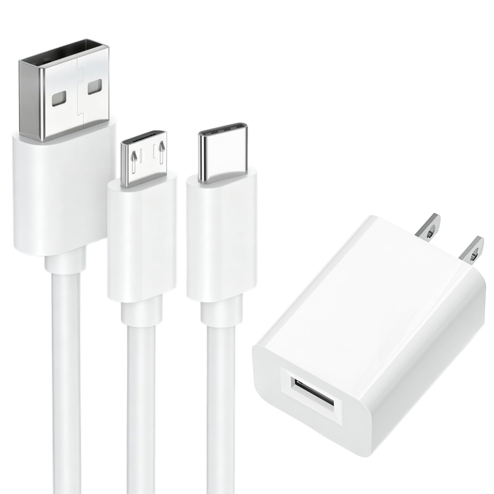 Cable de carga para Ring Video Doorbell 2a Gen Plus y Pro con adaptador de corriente USB