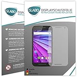 Slabo 2 x Bildschirmfolie für Motorola Moto G (3. Generation) Bildschirmschutzfolie Zubehör No Reflexion MATT
