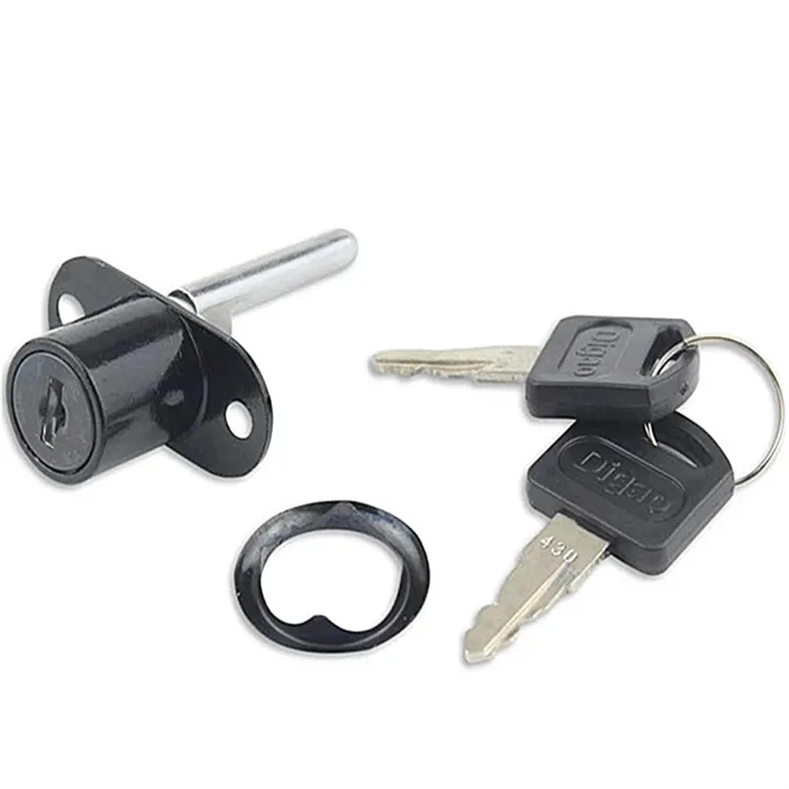 Cerraduras de tres cadenas con llaves para bloquear buzones y armarios de oficina