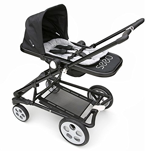 Seed, Cuscino per seduta passeggino Papilio, Verde...