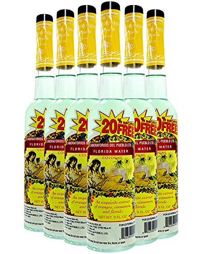 Florida Water Cologne 9 oz. Plastic Bottles (Pack Of 6)