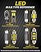 LED Interior Light Kit Replacement for CADILLAC CTS 2008 2009 2010 2011 2012 2013 2014 2015 2016 2017 2018 2019, Super Bright 6000K White