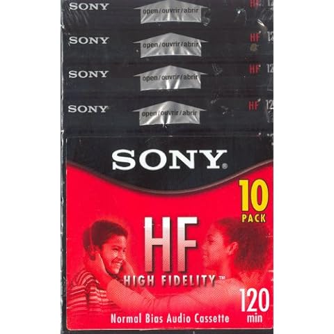 Sony C120HFL 120-Minute High Fidelity Cassettes Cover