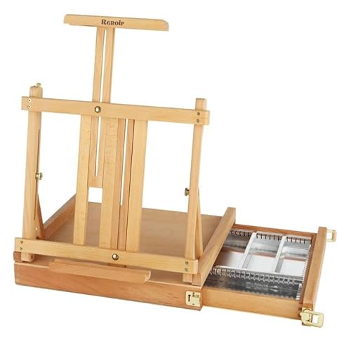 Creative Mark Renoir Large Table Top Art Easel & Sketchbox, ...