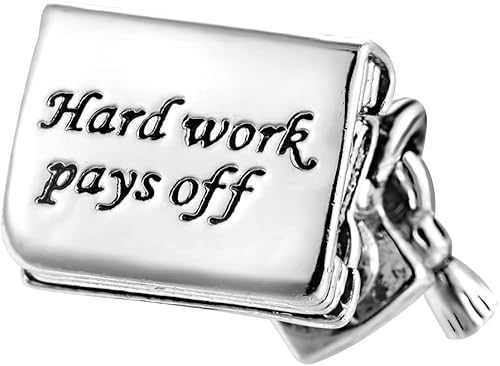 Abalorio de graduación de búho para mujer, cuentas de casquillo, cuentas de sabiduría, negro y azul, circonita cúbica, joyería para hija, nieta,