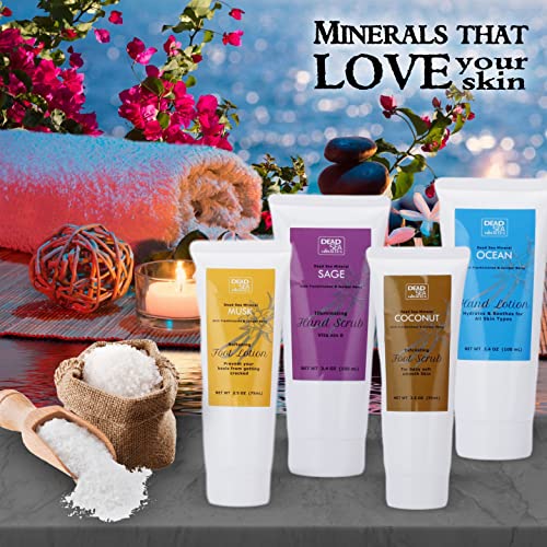 Home Spa Beauty Gift Box For Wife And Girlfriend! Womens Spa Basket - Spa Gift Set With Hand Mask & Foot Peeling Mask For Working Hands Lotion Gift Set. Natural & Organic Spa Treatment Kit For Men & Women. #TOP3