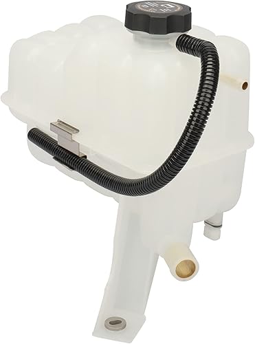 Miniatura 3 de Tanque de depósito de recuperación de desbordamiento de refrigerante del motor con sensor y tapa 1999-2007 para Chevy Silverado 1500 HD Suburban