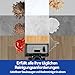 PuraLuce Intelligenter kabelloser Bodenwischer, Staubsauger, Bodenwischer saugt und wäscht Böden zu Hause, 3 in 1, Reinigung für Böden und trockene oder nasse Oberflächen, ideal für Tierhaare (W13)