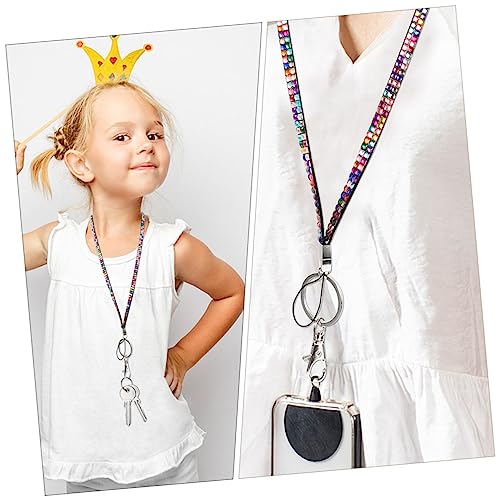 NOLITOY 4 Pçs Pingente Decoração Cordão Decorativo Frisado Móvel Cordão Colorido Telefone Smartphone