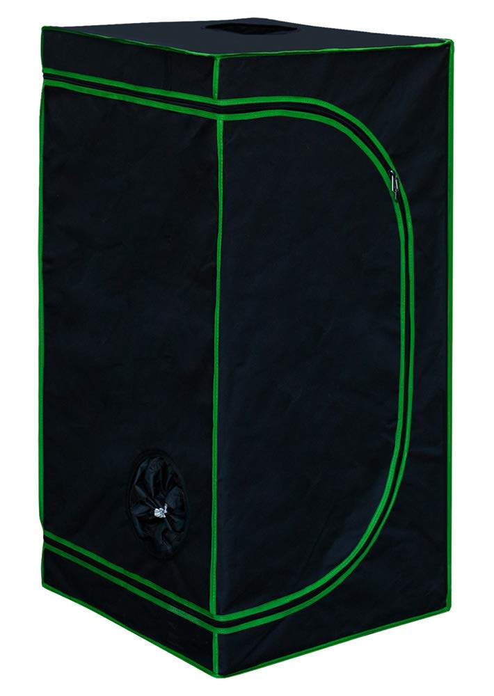 Kingpower 14 Taglie Grow Tent Box Interno Serra Coltiva la Tenda Idroponica Gabinetto di Alevamento, Dimensione:100 x 100 x 200 cm (06)