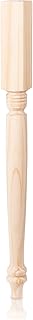 Waddell Farmhouse Pine Table Leg (1 Count, 29" H) | Decorative Unfinished Wooden Table Legs for DIY Home Projects | Woodworker Replacement Furniture Parts for Crafts or Repurposing Vintage Room Decor