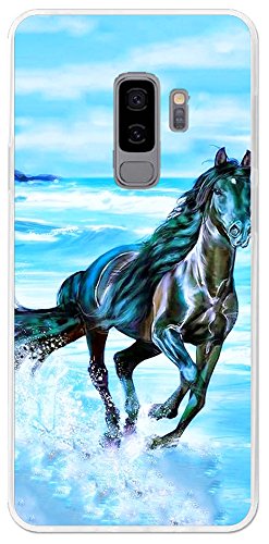 BIPOP CASE Cover Cavallo Blu Galoppo Mare Samsung